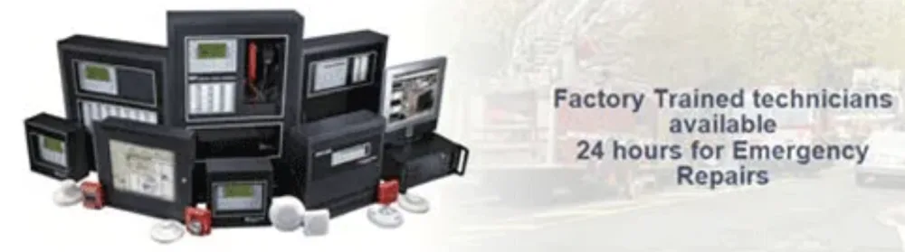 Commercial fire alarm panel